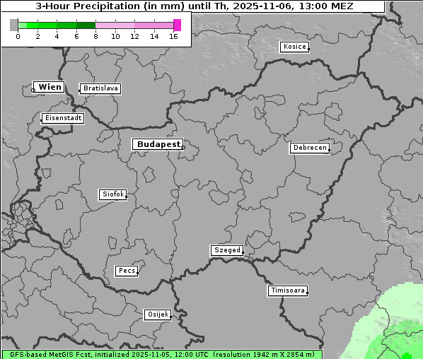 Niederschlag, 6. 11. 2025