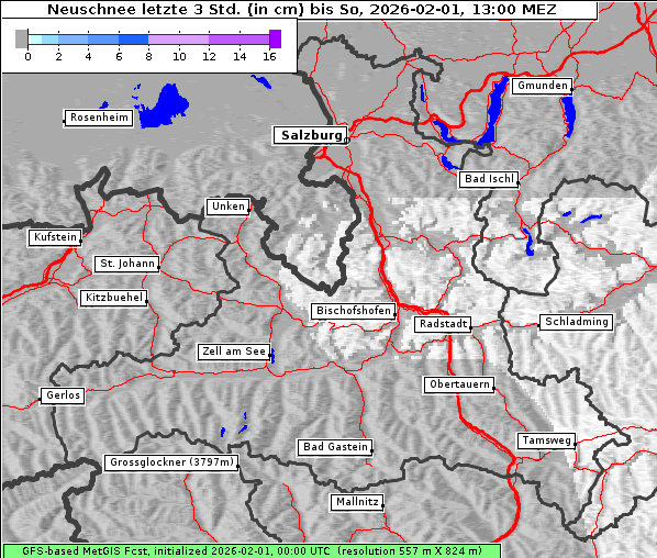 Neuschnee, 1. 2. 2026