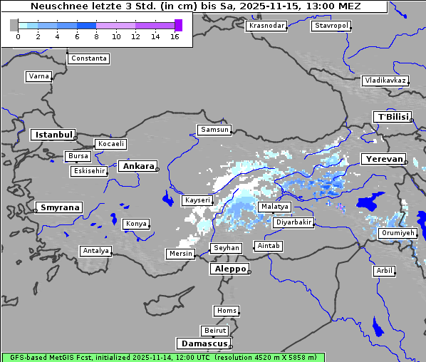 Neuschnee, 15. 11. 2025