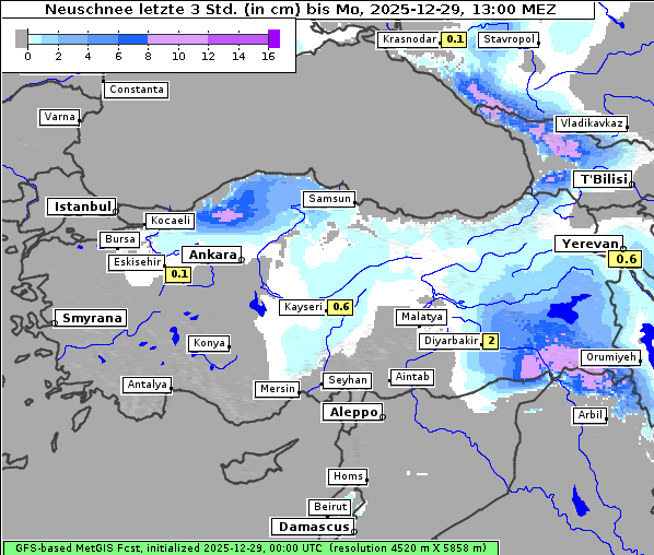 Neuschnee, 29. 12. 2025