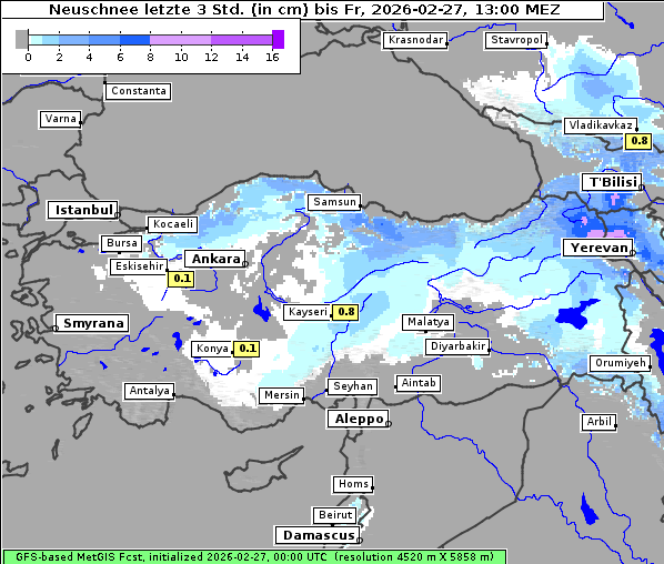 Neuschnee, 27. 2. 2026