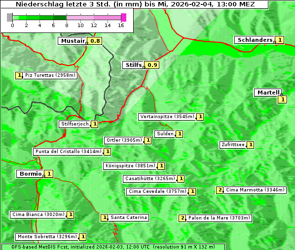 Niederschlag, 4. 2. 2026
