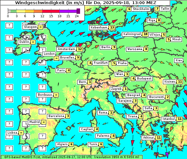 Wind, 18. 9. 2025
