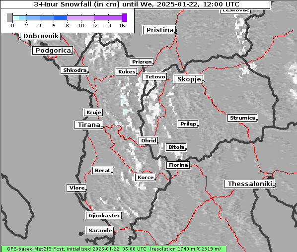 Neuschnee, 22. 1. 2025