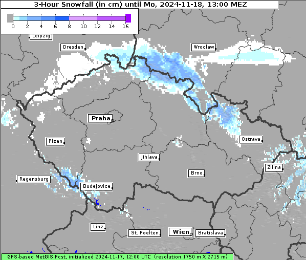 Neuschnee, 18. 11. 2024