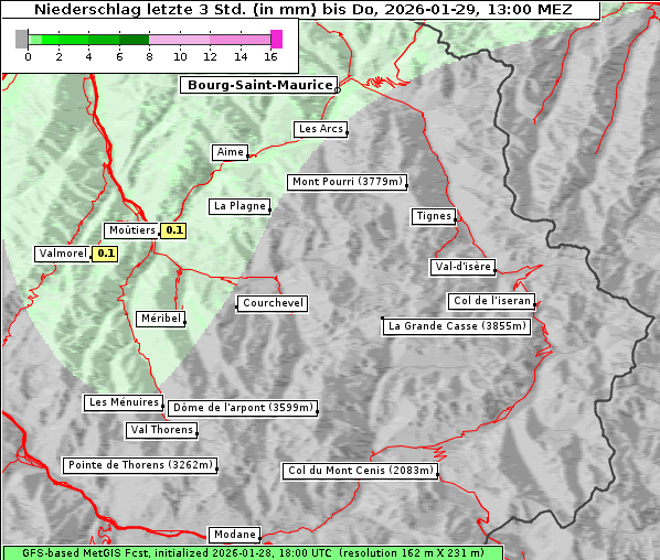 Niederschlag, 29. 1. 2026