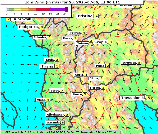 Wind, 6. 7. 2025
