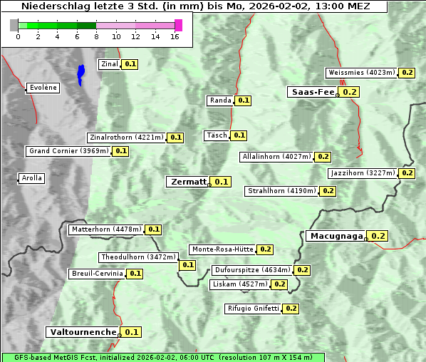 Niederschlag, 2. 2. 2026