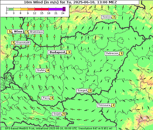 Wind, 10. 6. 2025