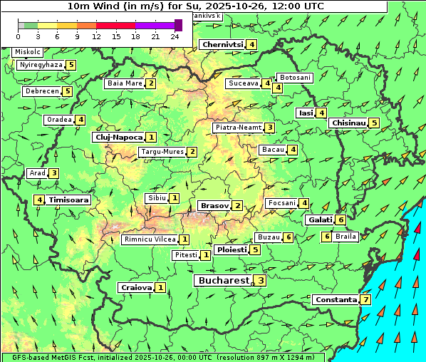 Wind, 26. 10. 2025