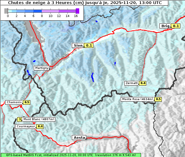 Neuschnee, 20. 11. 2025