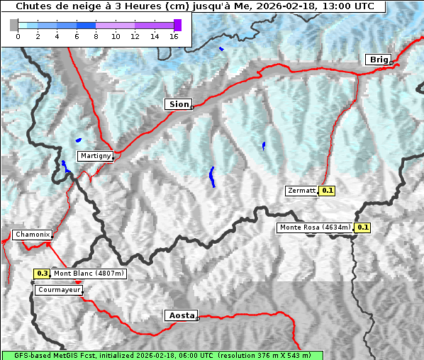 Neuschnee, 18. 2. 2026