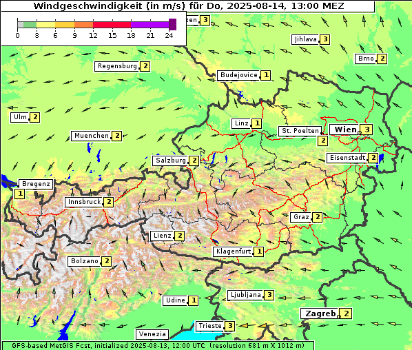 Wind, 14. 8. 2025
