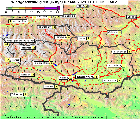Wind, 18. 11. 2024