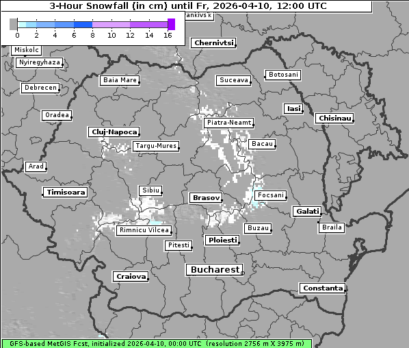 Neuschnee, 10. 4. 2026