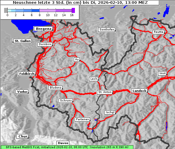 Neuschnee, 10. 2. 2026