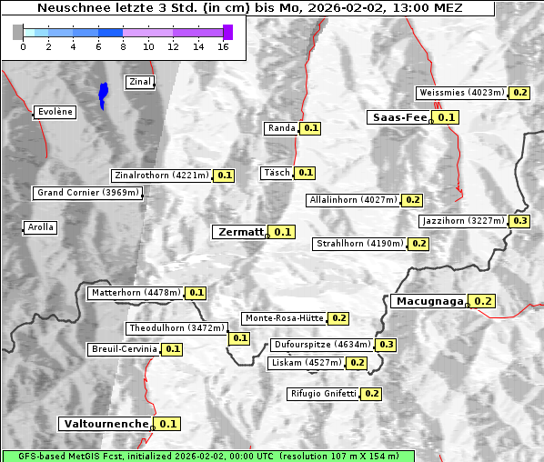 Neuschnee, 2. 2. 2026