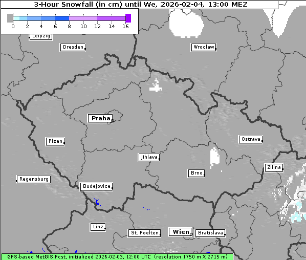Neuschnee, 4. 2. 2026