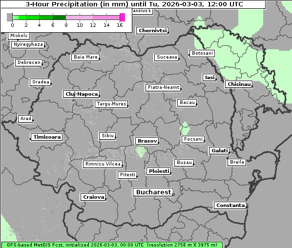 Niederschlag, 3. 3. 2026