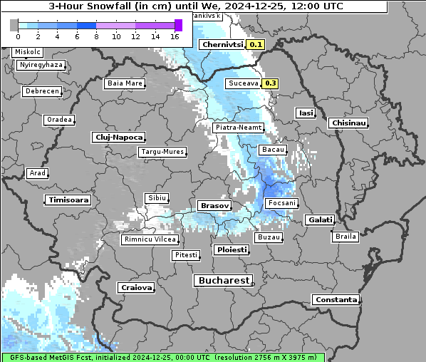 Neuschnee, 25. 12. 2024