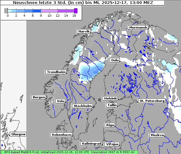 Neuschnee, 17. 12. 2025
