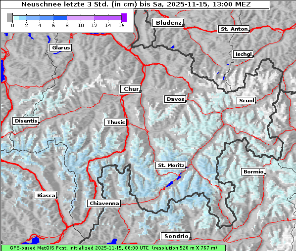 Neuschnee, 15. 11. 2025