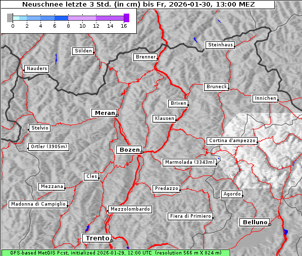 Neuschnee, 30. 1. 2026