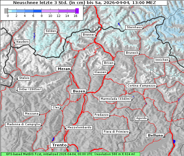 Neuschnee, 4. 4. 2026