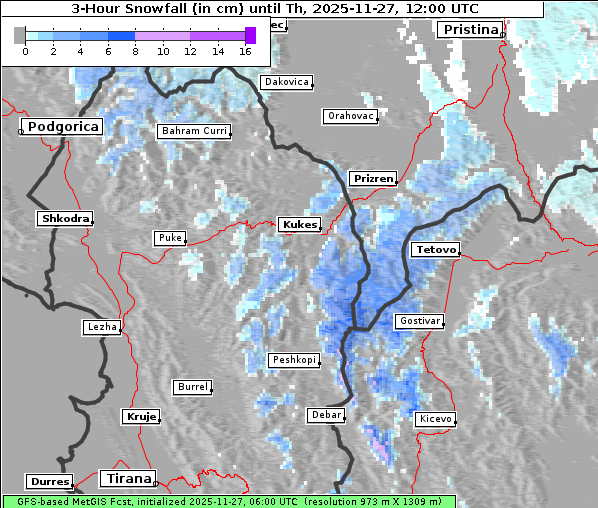 Neuschnee, 27. 11. 2025