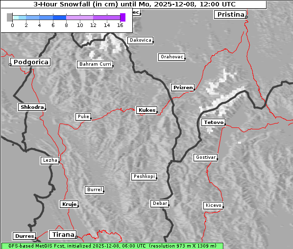 Neuschnee, 8. 12. 2025