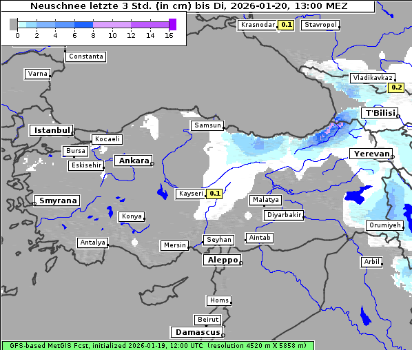 Neuschnee, 20. 1. 2026