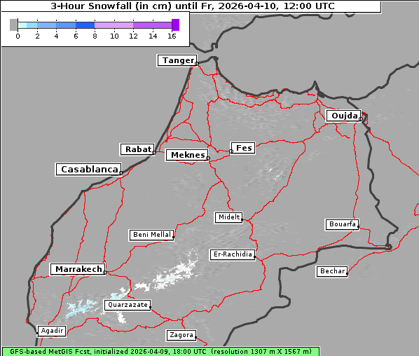 Neuschnee, 10. 4. 2026