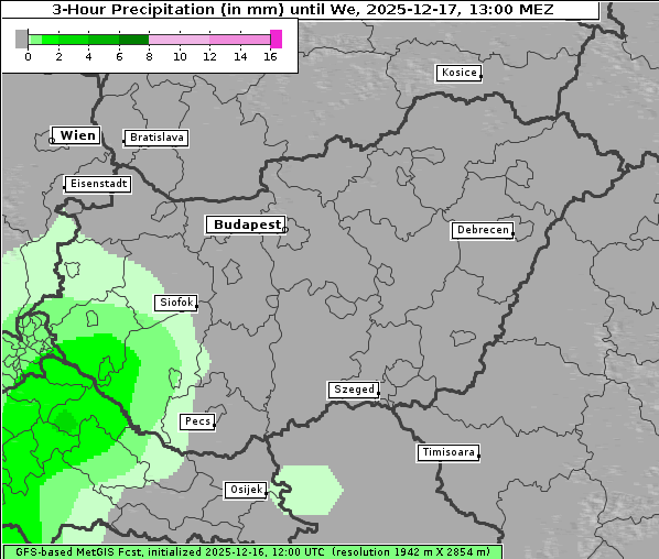 Niederschlag, 17. 12. 2025