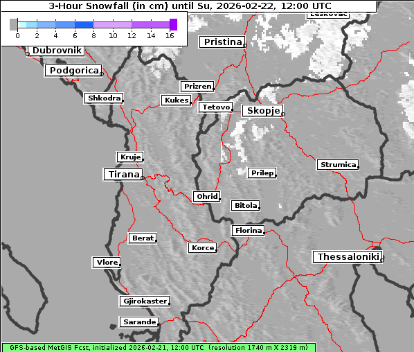 Neuschnee, 22. 2. 2026