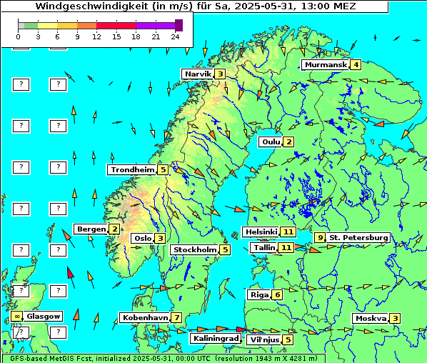 Wind, 31. 5. 2025