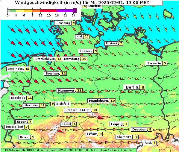 Wind, 31. 12. 2025