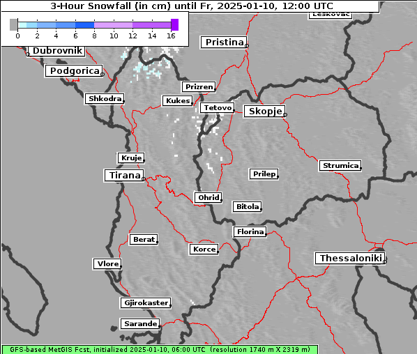 Neuschnee, 10. 1. 2025