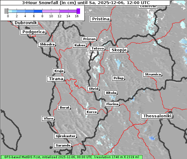Neuschnee, 6. 12. 2025