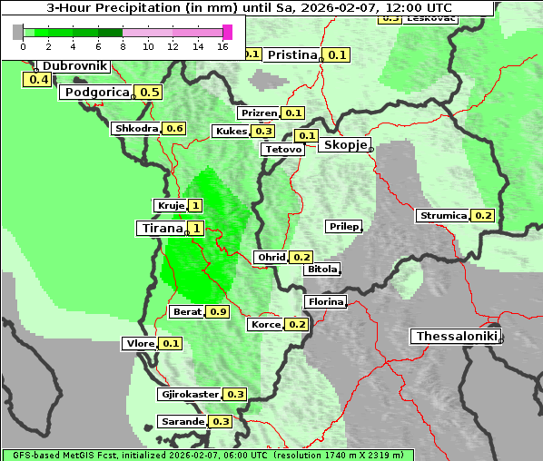 Niederschlag, 7. 2. 2026