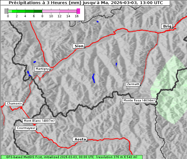 Niederschlag, 3. 3. 2026