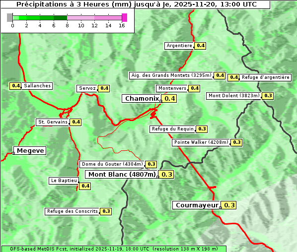 Niederschlag, 20. 11. 2025