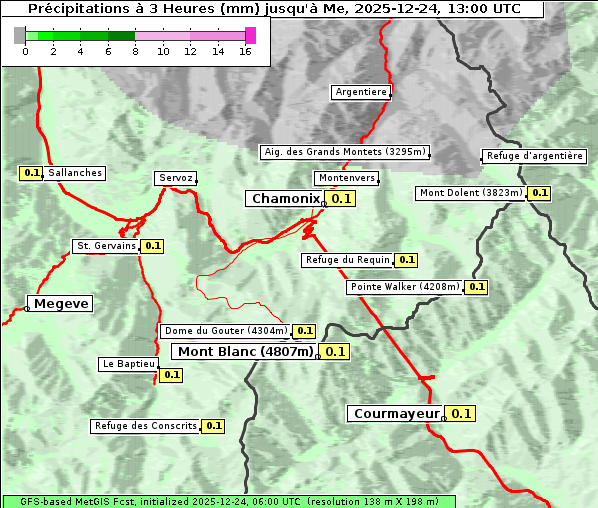 Niederschlag, 24. 12. 2025