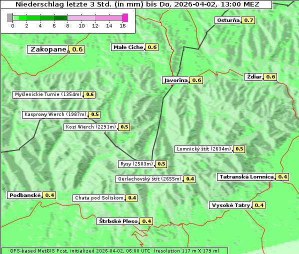 Niederschlag, 2. 4. 2026