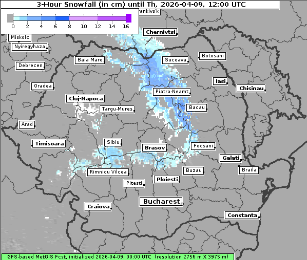 Neuschnee, 9. 4. 2026