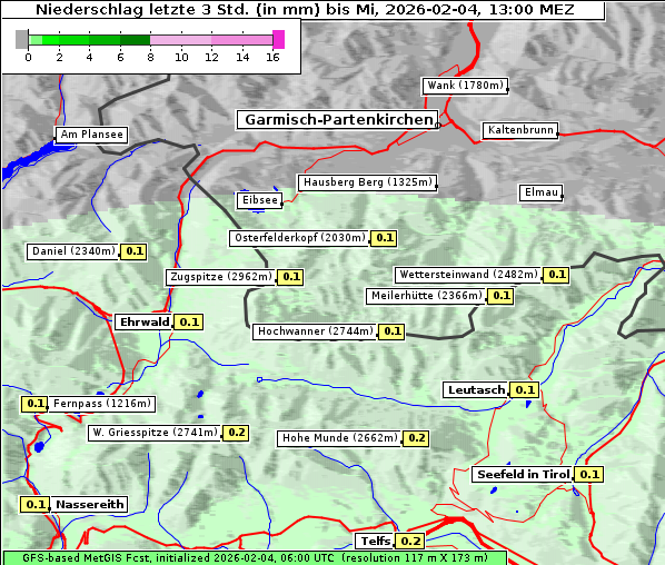 Niederschlag, 4. 2. 2026
