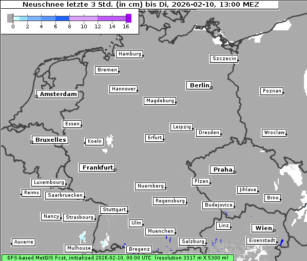 Neuschnee, 10. 2. 2026