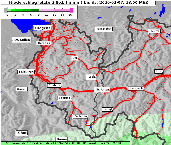 Niederschlag, 7. 2. 2026
