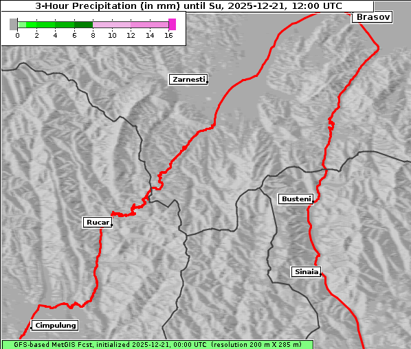 Niederschlag, 21. 12. 2025