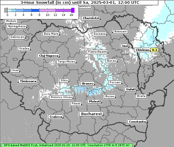 Neuschnee, 1. 3. 2025