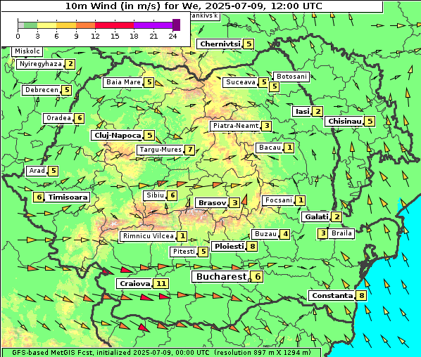 Wind, 9. 7. 2025